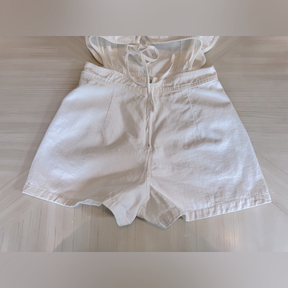 DO+BE White Ruffle Jumpsuit - Picture 11 of 16